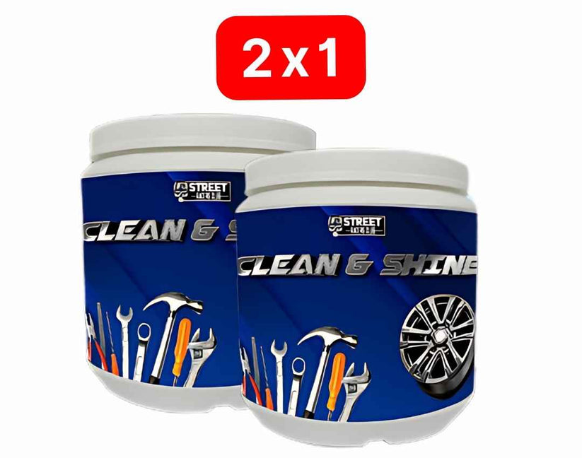 2X1 Clean & Shine, Restaurador de Metales Industrial Total 500ml